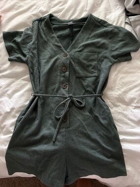 Green romper